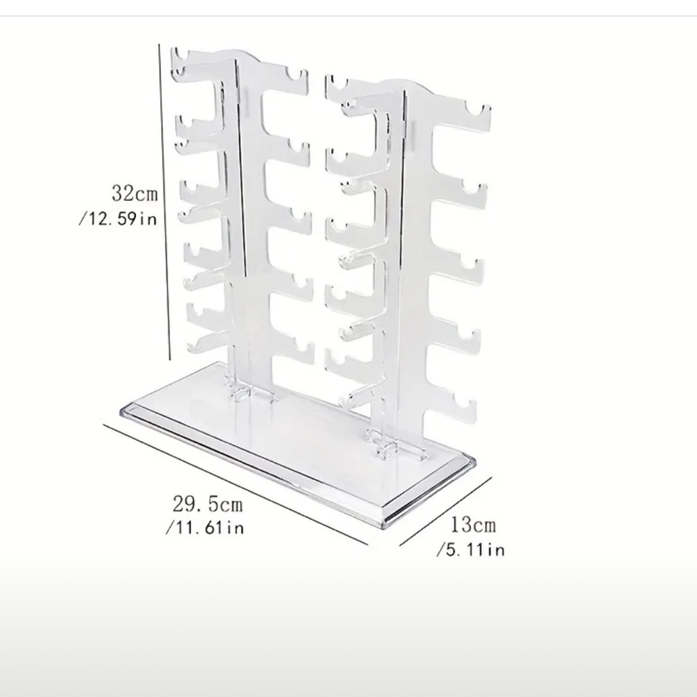 Clear Acrylic Eyewear Organizer